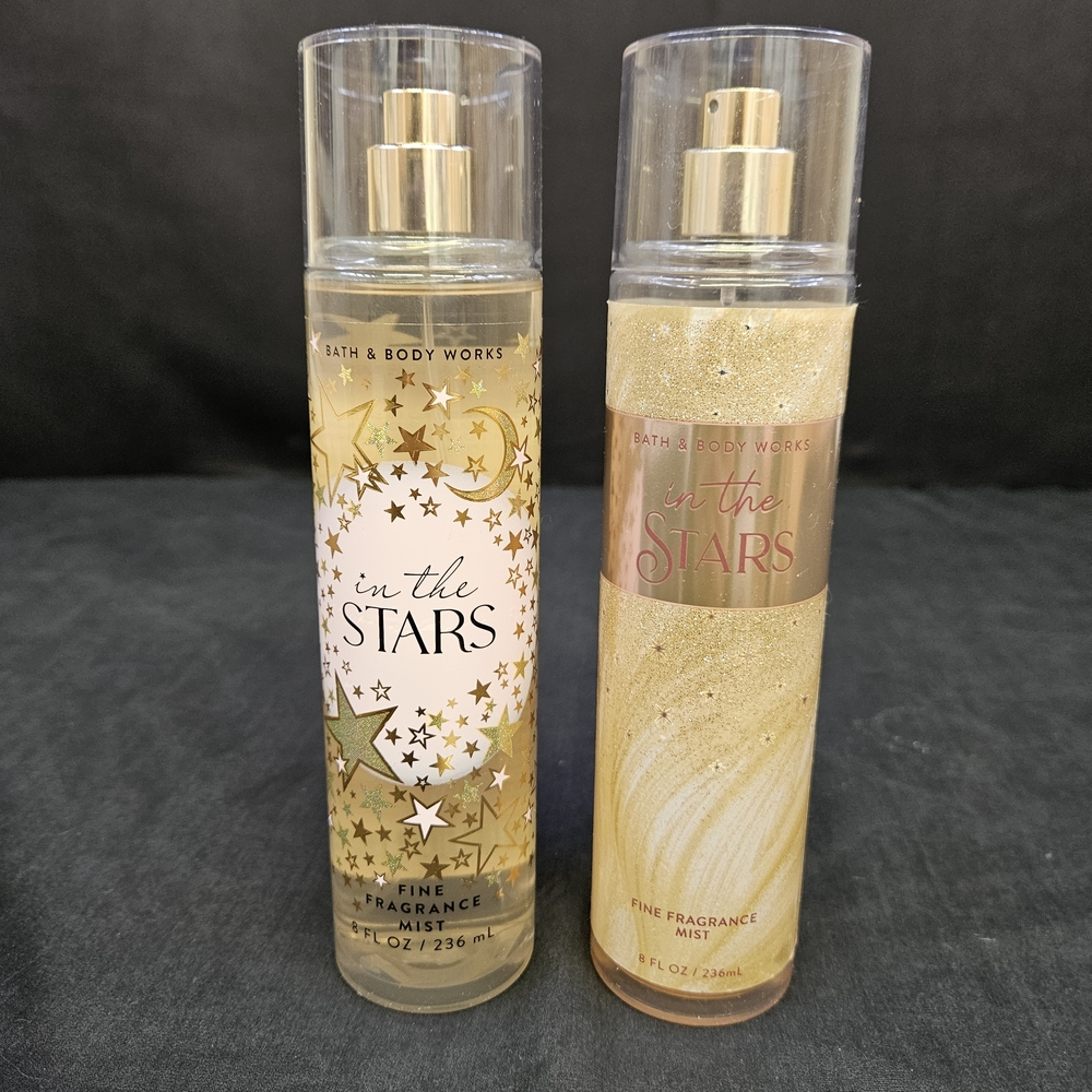 Bath & Body Works In The Stars‎ Fragrance Mist Duo - Gold and Cream
